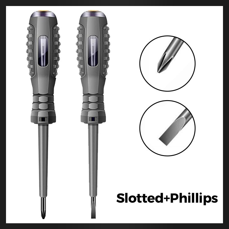 💥Hot Sale-50%OFF💥2-in-1 High Torque Strong Magnetic Screwdriver Electricity Detector