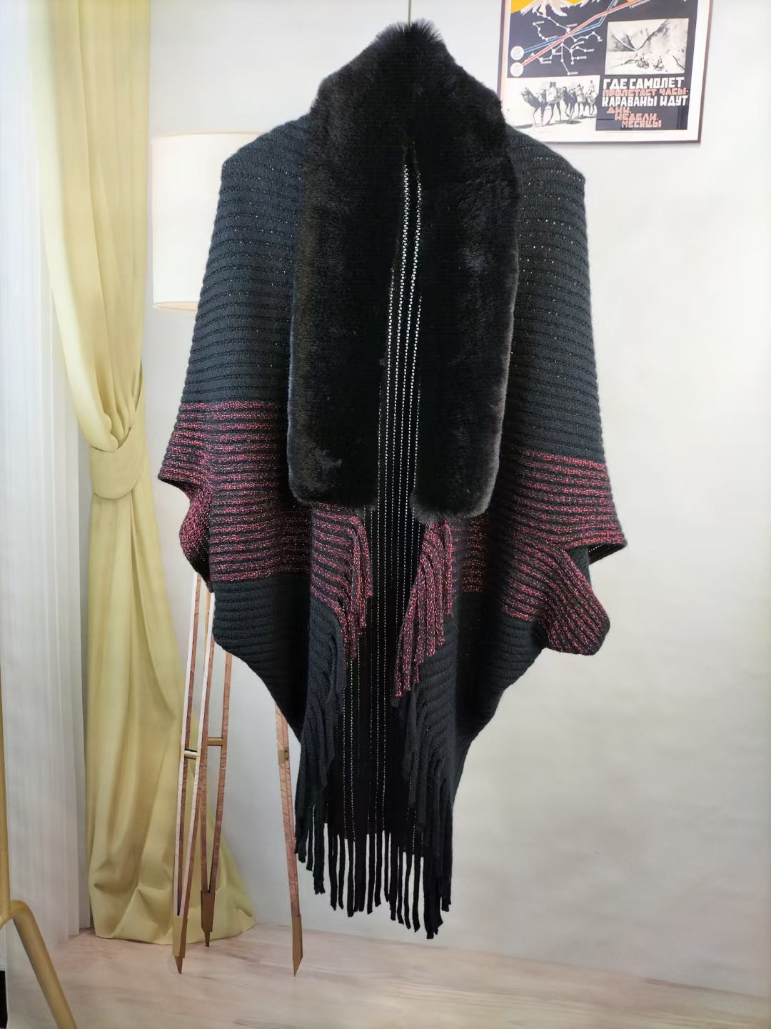 🎁New Year Sale 49% OFF⏳Thick Knit Women's Loose Shawl
