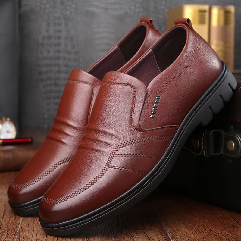 🎁Limited time 49% OFF⏳Soft Leather Anti-slip Men's Business Shoes