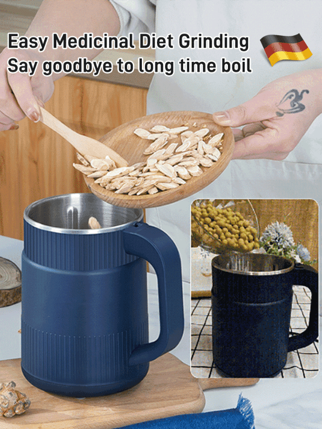 🎁Hot Sale 49% OFF⏳Large Capacity Electric High Speed Crushing and Grinding Cup 🫘