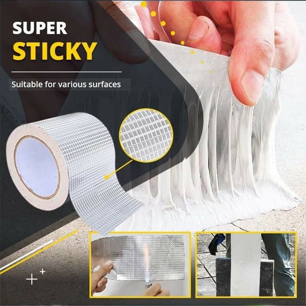 🎁Limited time 40% OFF⏳Strong Self-adhesive Aluminum Foil Waterproof Butyl Tape