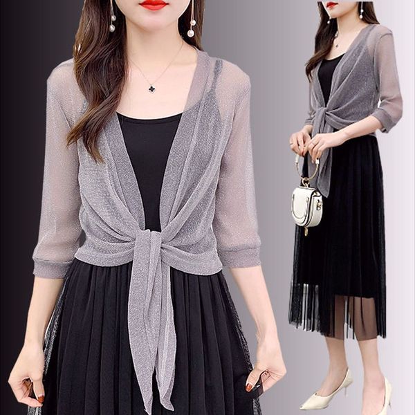 🎁New Year Sale 49% OFF⏳2024 New Pearl Ice Silk Sunscreen Thin Shawl Versatile