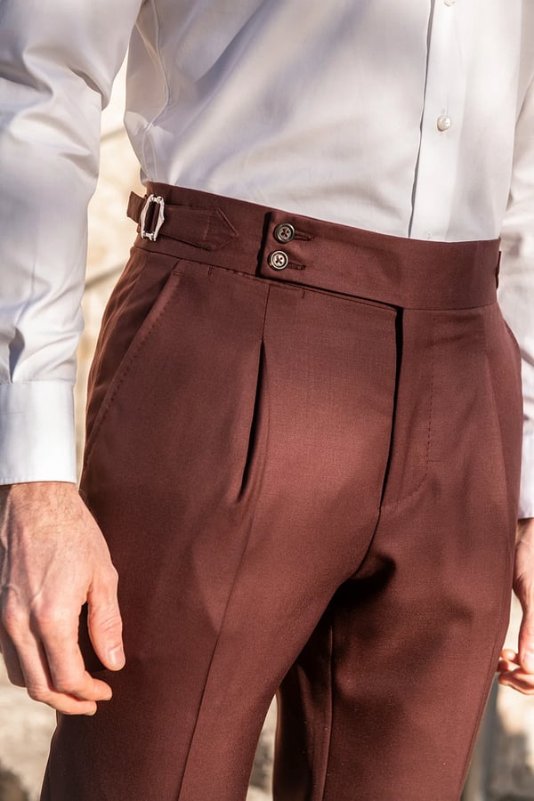🎁Limited time 40% OFF⏳Men's Solid Color Straight Casual Trousers