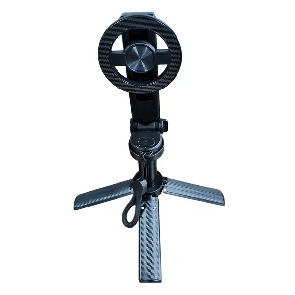 📸🔥2026 New magnetic & clamp 2-in-1 mini selfie stick with 360° Rotation Portable Anti-shake Wireless Bluetooth control magnetic phone stand for selfie Video recording Vlog Compatible with most phones