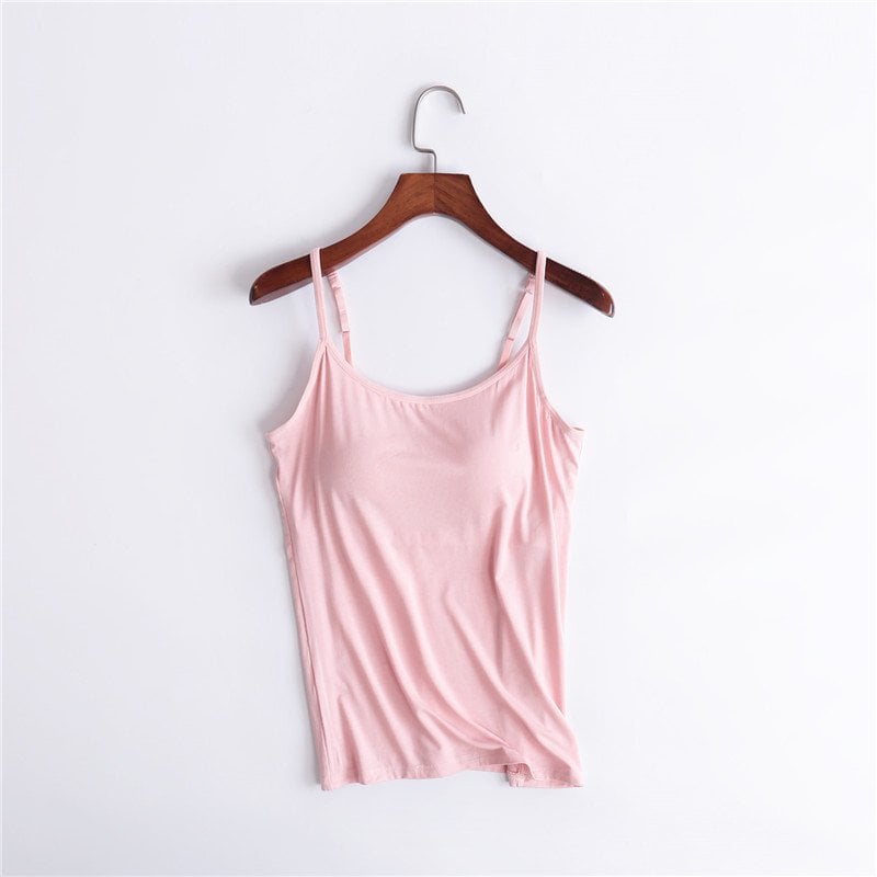☀️Summer Sale 48% Off☀️ - Tank With Built-In Bra💥BUY 2 GET FREE SHIPPING💥