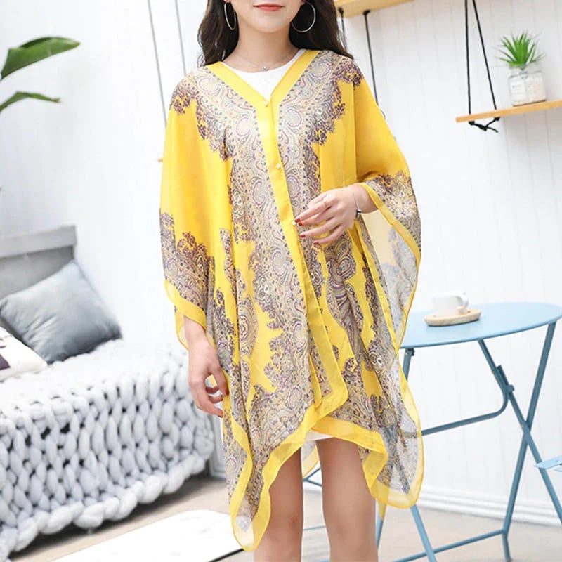 🎁Limited time 49% OFF⏳French Sun Protection Shawl