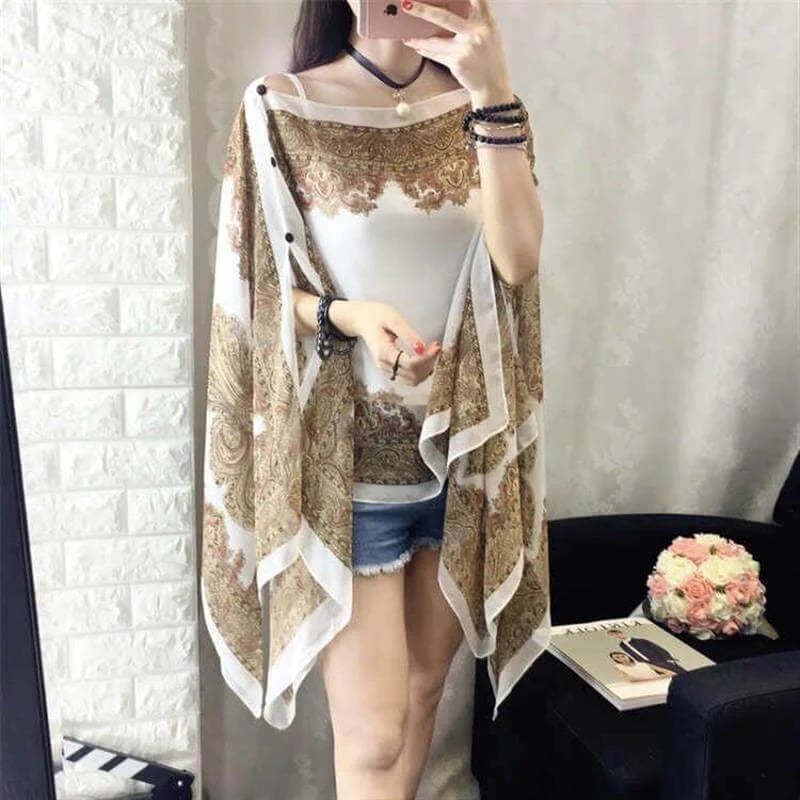 🎁Limited time 49% OFF⏳French Sun Protection Shawl