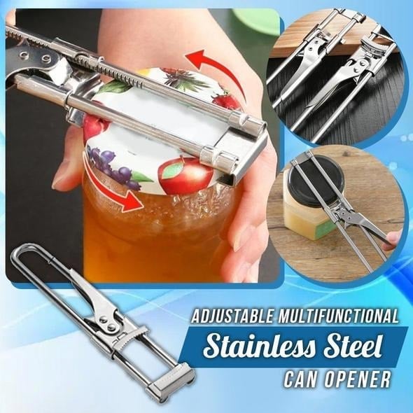🎁New Year Sale 49% OFF⏳Adjustable Multifunctional Stainless Steel Can Opener