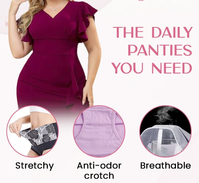 🎁Hot Sale 49% OFF⏳High Waist Tummy Control Leak proof Panties