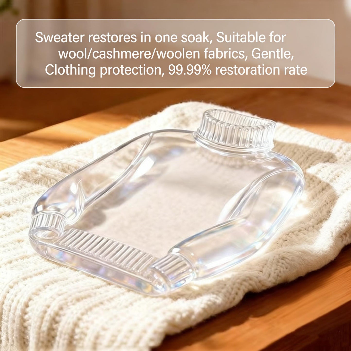 Magic Restore Soak: The First US-Developed Formula That Instantly Unshrinks Your Favorite Clothes in One Soak!