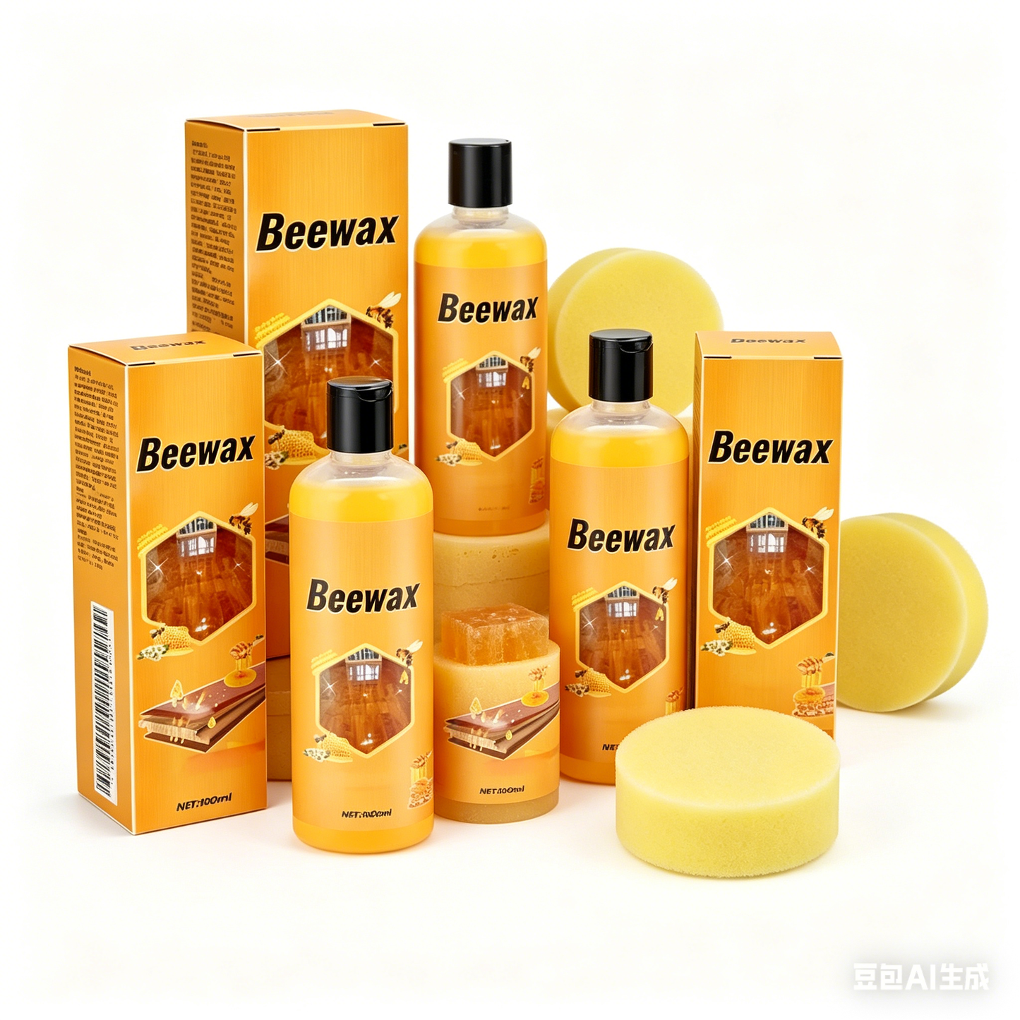 ✨ LIMITED-TIME 50% OFF! ✨All-in-One Wood Surface Cleaner & Polish – Clean, Restore, Protect, 100ML 🧽