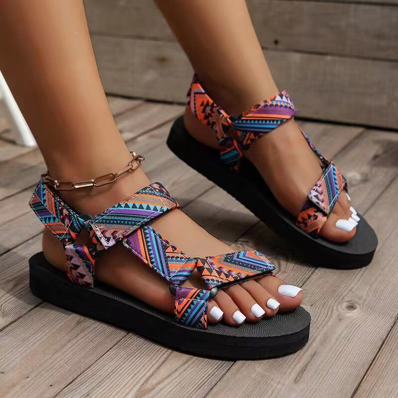 🎁Hot Sale 40% OFF⏳Summer Flat Bottom Lightweight Non-slip Beach Shoes