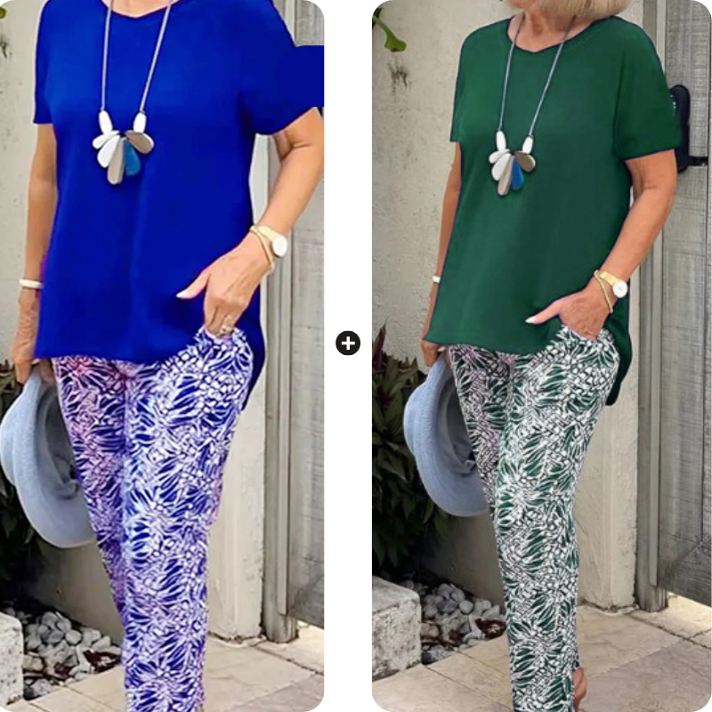 🥳SUMMER HOT SALE🥳💞50K+ SOLD!💥50% OFF! 🔥Casual two-piece for women