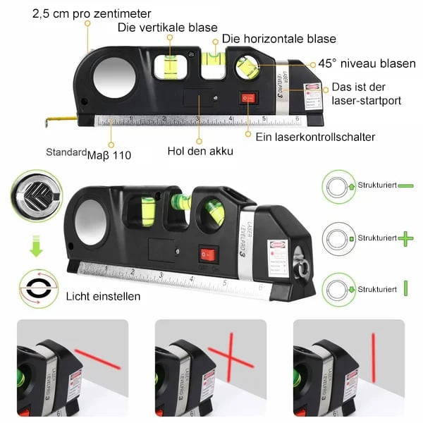 🎁Christmas 49% OFF⏳4-in-1 laser measurement tool - newbeew