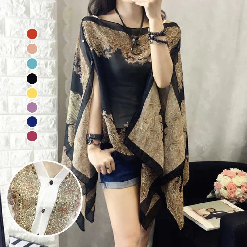 🎁Limited time 49% OFF⏳French Sun Protection Shawl