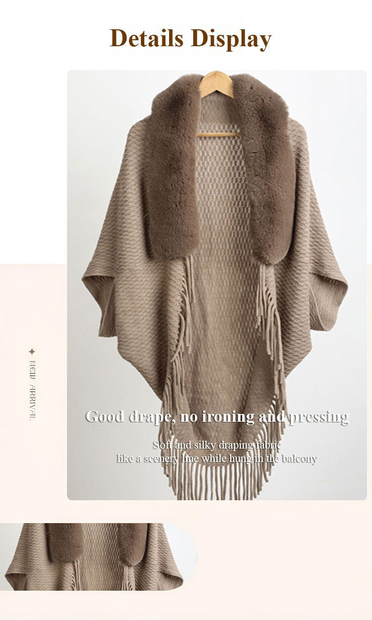 🎁New Year Sale 49% OFF⏳Thick Knit Women's Loose Shawl