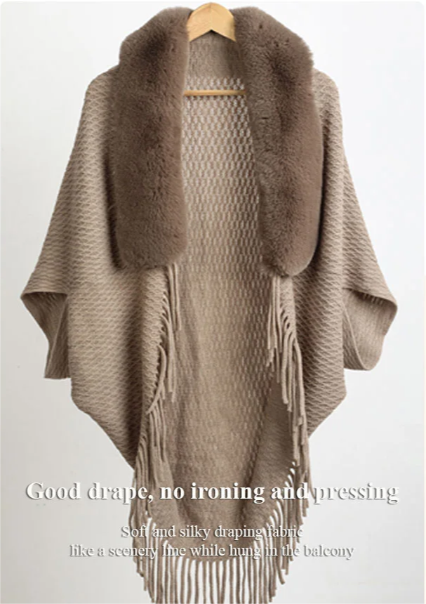 🎁New Year Sale 49% OFF⏳Thick Knit Women's Loose Shawl