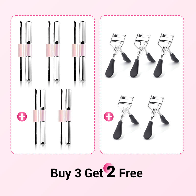 💕50% OFF 💕OFFDouble-Ended Waterproof Lengthening & Curling Mascara