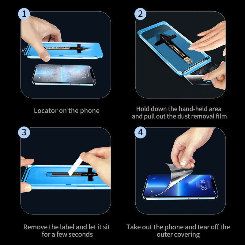 🎁Limited Time 40% OFF⏳Phone Screen Clear Protector with Tools for Easy Installation