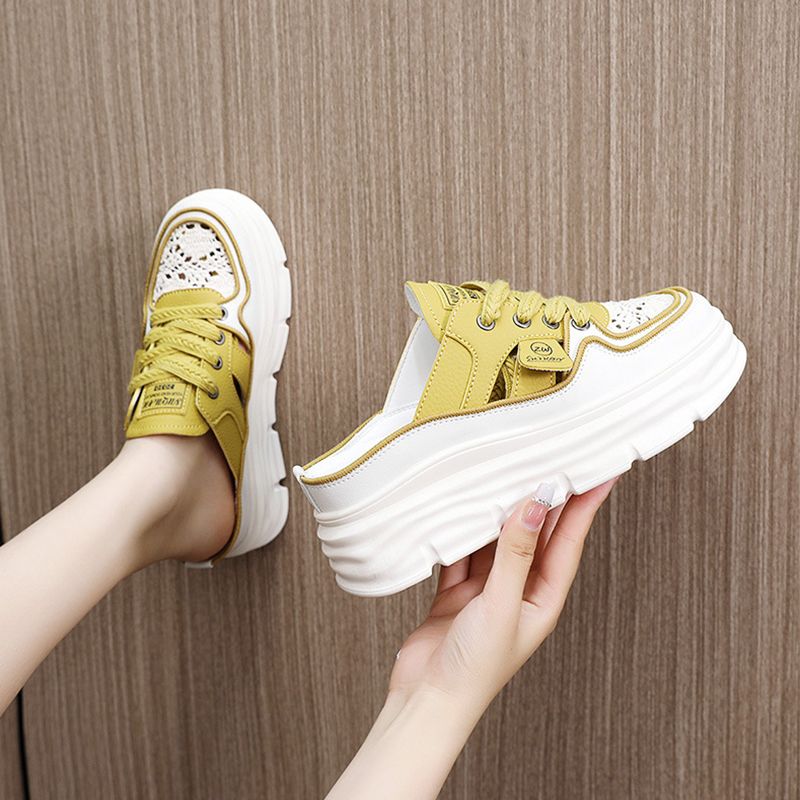 🎁Limited time 49% OFF⏳Lightweight Thick-sole Hollowed Breathable Shoes for Women