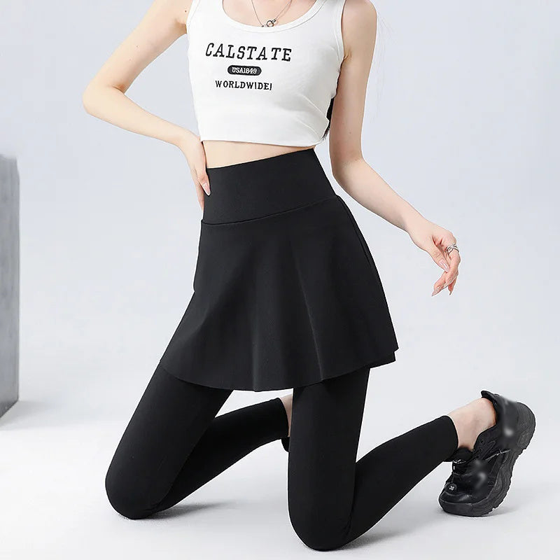 🎁Hot Sale 40% OFF⏳2024 Fake Two-piece Slimming Butt Lift Shark