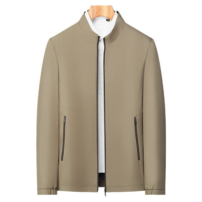 Men's Standing Collar Zipper Casual Jacket(50% OFF)