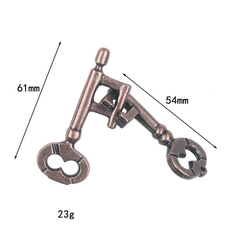 Metal Puzzle Brain Teaser IQ Test Toys Educational Mind Games Adults Child Rompecabezas Metalico Juegos De Ingenio Y Habilidad
