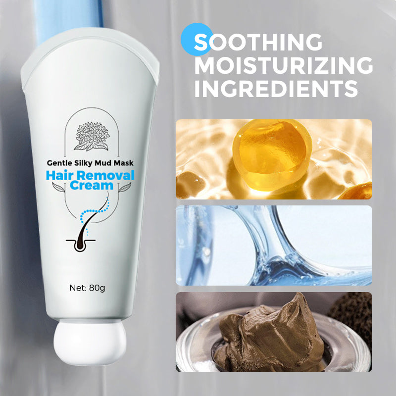 💕Gentle Silky Mud Mask Hair Removal Cream🎁