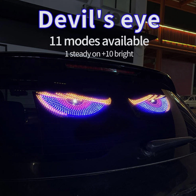 😈 LED Devil Eyes Lights for Truck Windshield