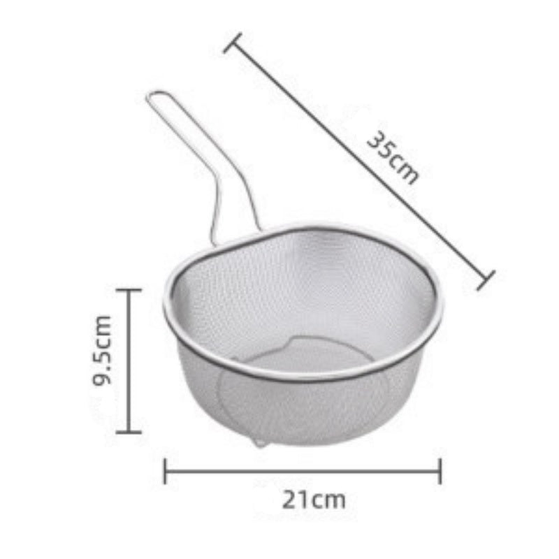 ๐ 2026 Sale โ Over 36,000 Sold! ๐ Handheld Steel Sieve โ No Rust, No Splatter ๐ฒ