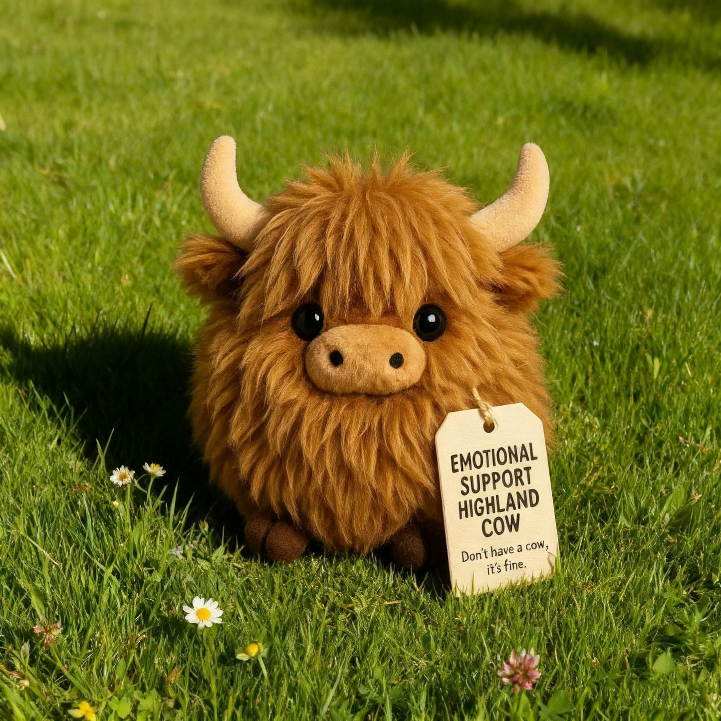 🐮 Emotional Support Highland Cow Plush