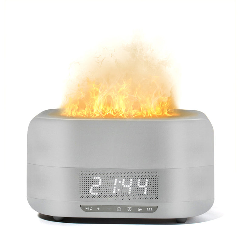 Flame Aromatherapy Diffuser Humidifier with Bluetooth Speaker