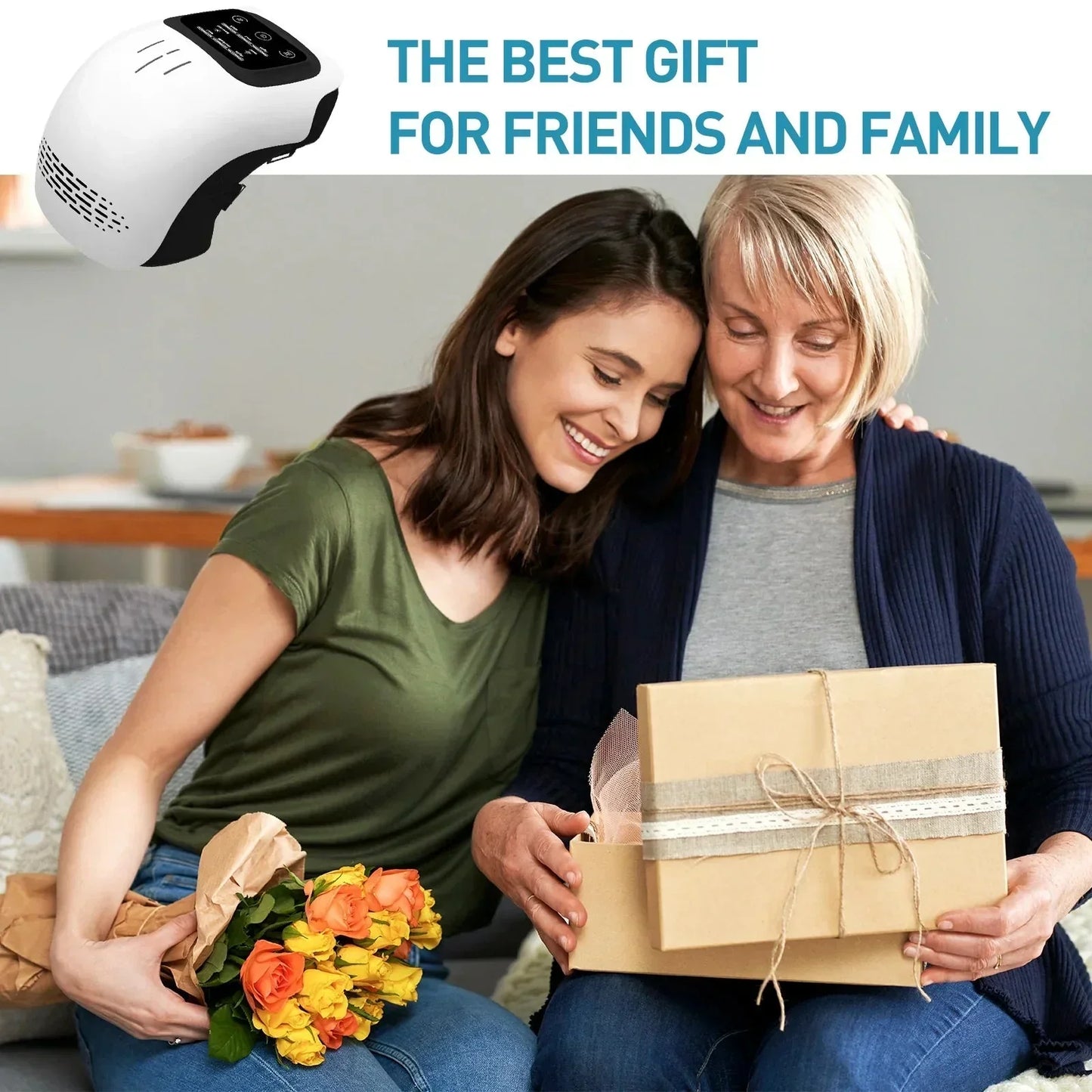 Comfort Electric Knee Massager Rechargeable Knee Massage Machine