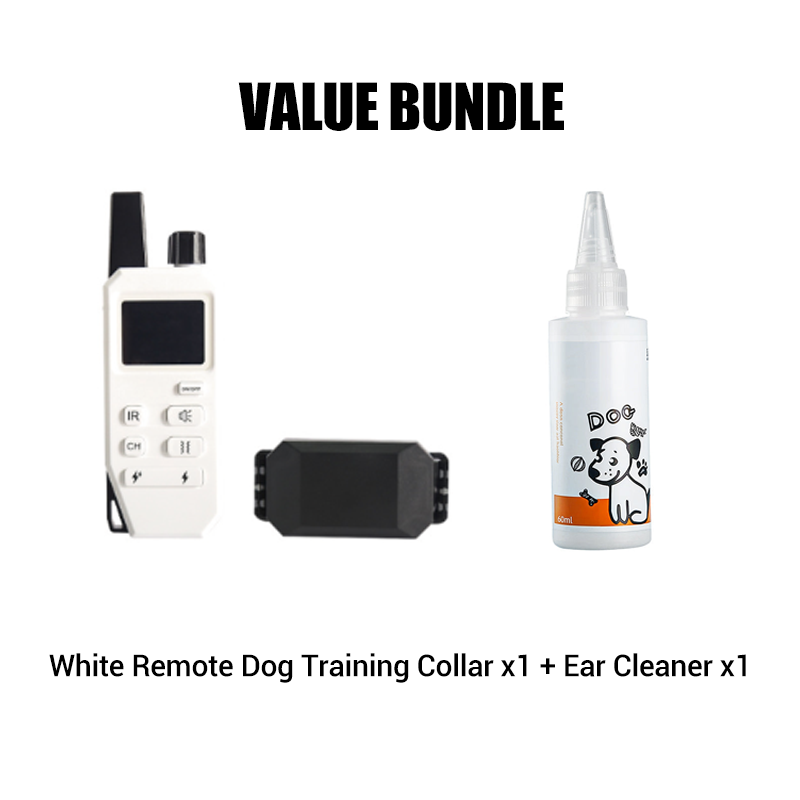 Waterproof Remote Dog Training Collar with Vibration & Shock