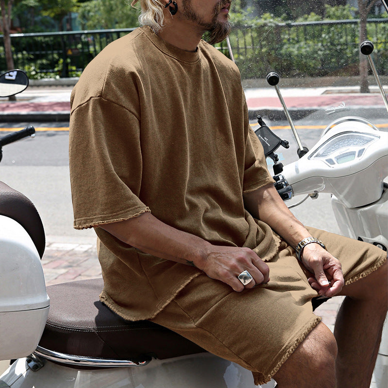 🔥Limited-time offer-Moisture-Wicking Comfort, Loose Fit & Perfect for Gym to Street 🏃♂️👕