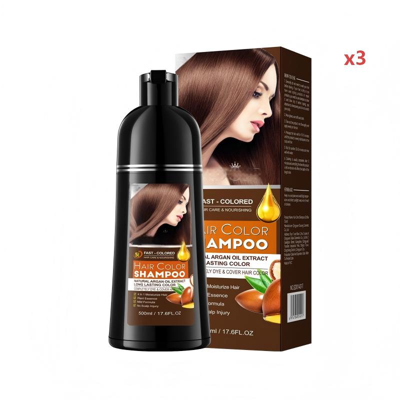 ✨ 5-Minute Salon Color at Home – 4-in-1 Natural Hair Color Shampoo! ✨