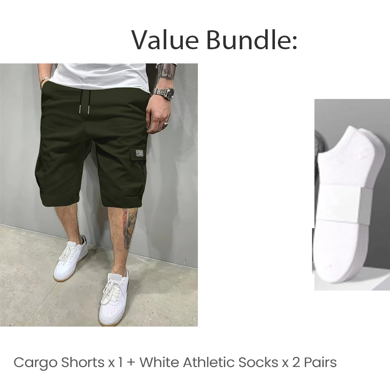 🔥Men’s Casual Cargo Shorts – Trendy Look & Versatile Style 👖【Style at a Steal】