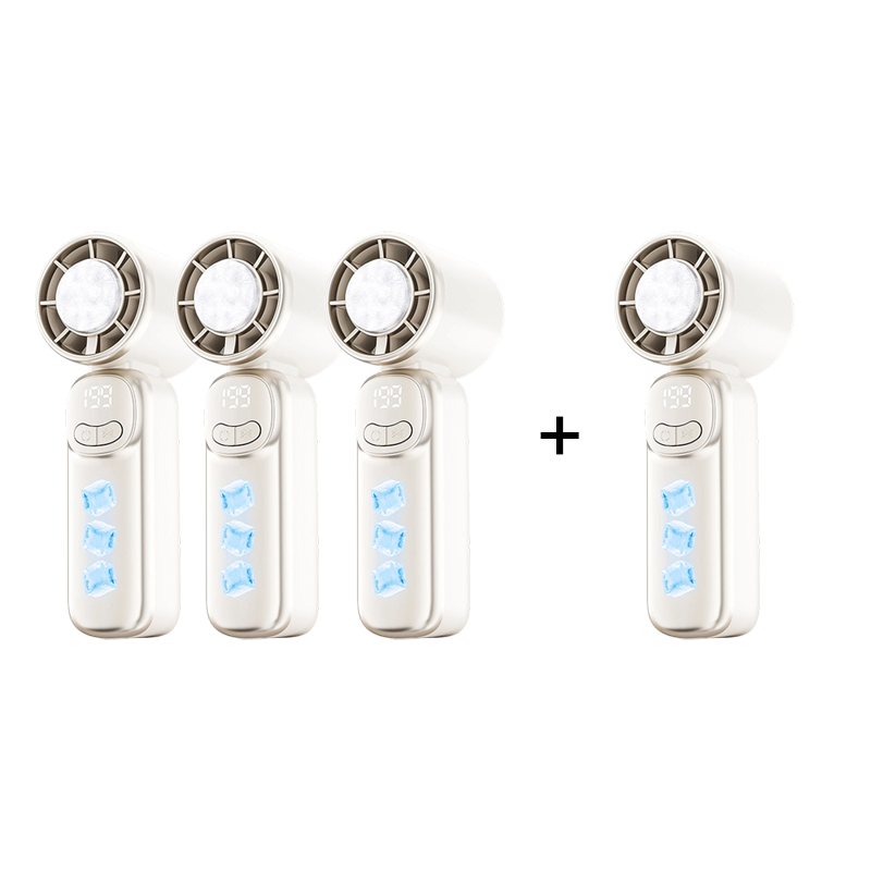 Portable mini fan with long-lasting battery