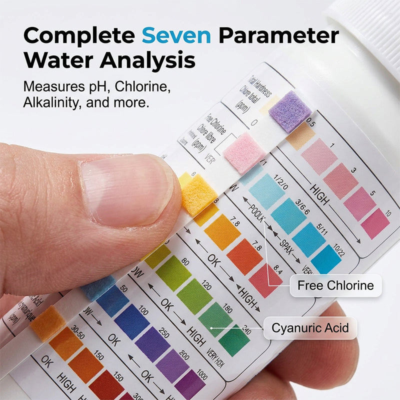 📢 SUMMER READY SALE! 🔥 50% OFF Pro-Grade Water Test Strips. Stock up now! 🏊♀️