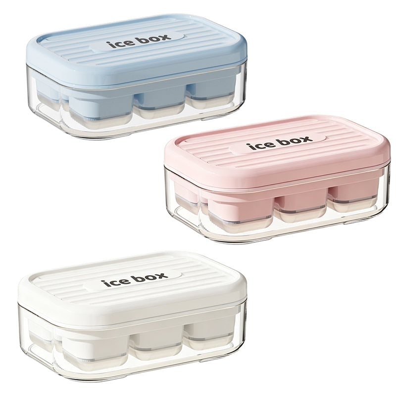 ⚠️ Tired of screaming at rock-hard ice trays? This box pops cubes with ONE finger. Instant ice, zero rage! 😤➡️😌