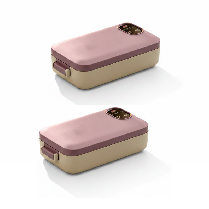 🍱Portable Electric Lunch Box with Self-Heating – Compact & silent – Keeps meals warm – perfect for office, road trips or picnics 🔋✨
