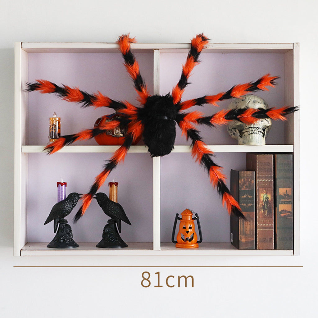 🎃 Halloween Giant Spider Decoration 🕷️👻 – Oversized Outdoor Halloween Decor for Garden, Yard & Home ✨