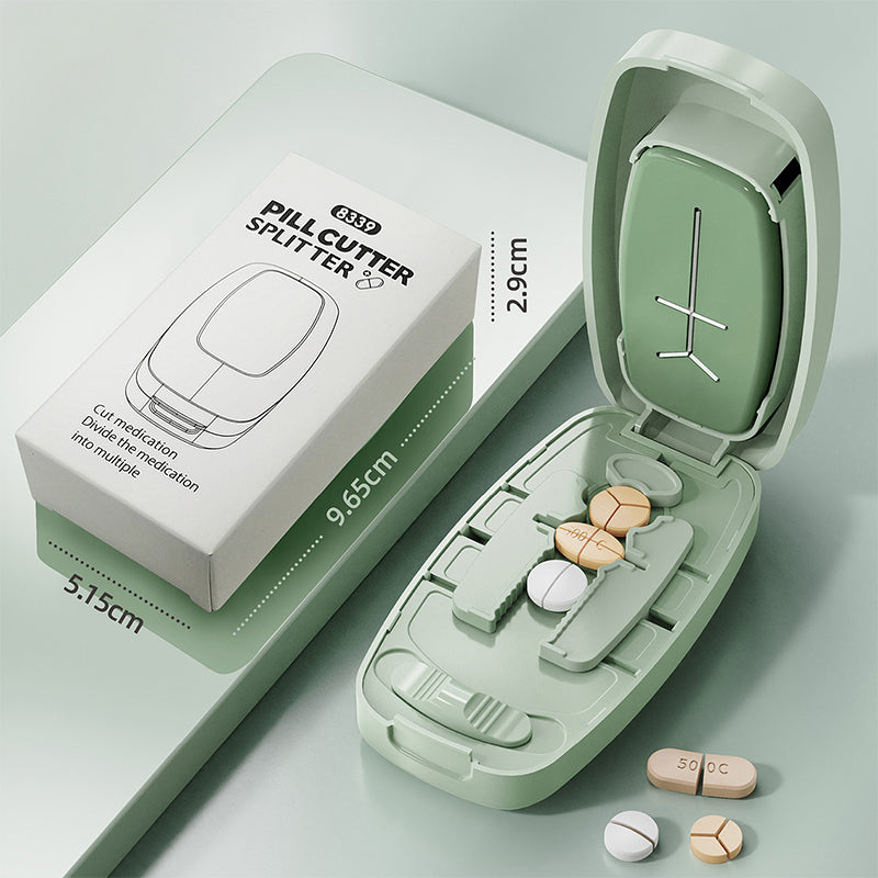๐ LIMITED TIME 50% OFF! ๐ Portable Pill Cutter Splitter โ Precise Quartering Control, Travel-Ready Design & Safer Covered Blade โ๏ธโจ