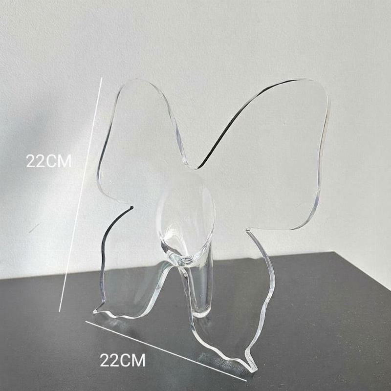 ๐ฆ LIMITED-TIME 50% OFF! ๐ Transparent Butterfly Vase โ Lightweight, Elegant, Gift-Ready โจ