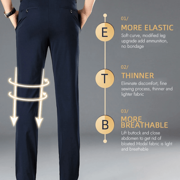 🎁Clearance Sale 49% OFF⏳High Stretch Men's Classic Pants - newbeew