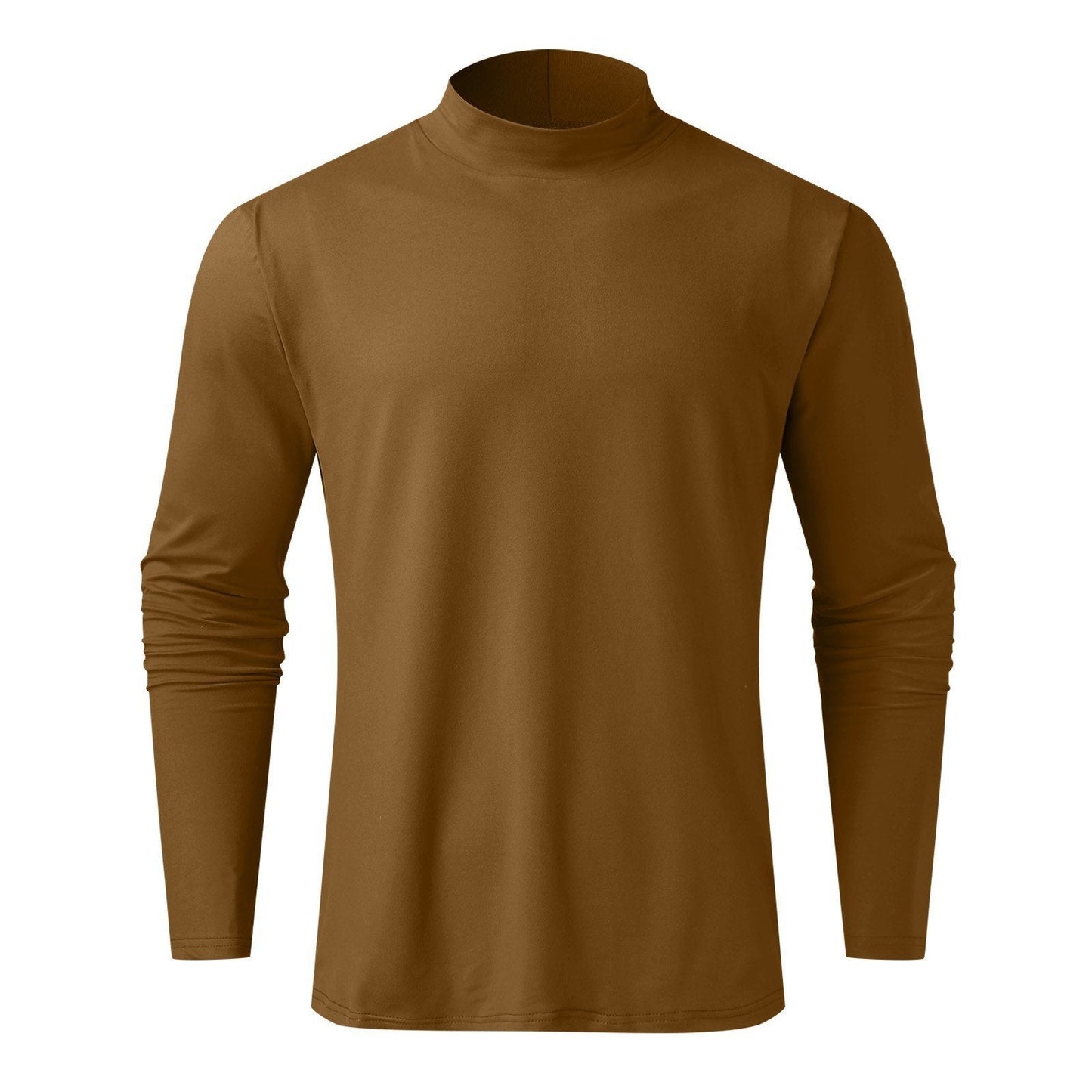 🎁Clearance Sale 49% OFF⏳Mens High Neck Slim Fit Long Sleeve T-shirt