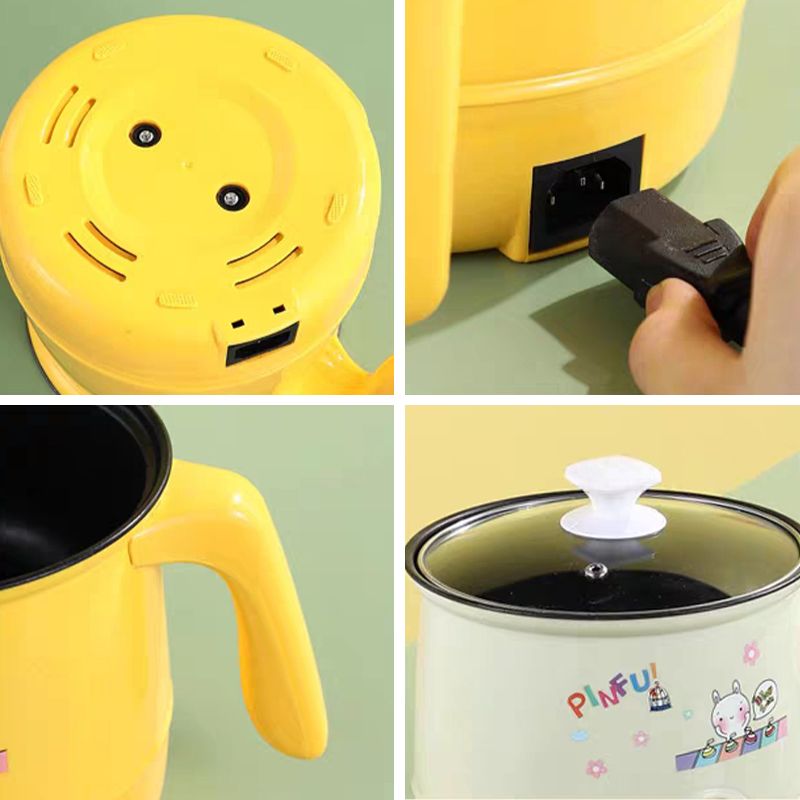 🎁Hot Sale 49% OFF⏳Non-stick Mini Electric Hot Pot with Steamer