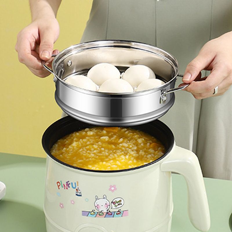 🎁Hot Sale 49% OFF⏳Non-stick Mini Electric Hot Pot with Steamer