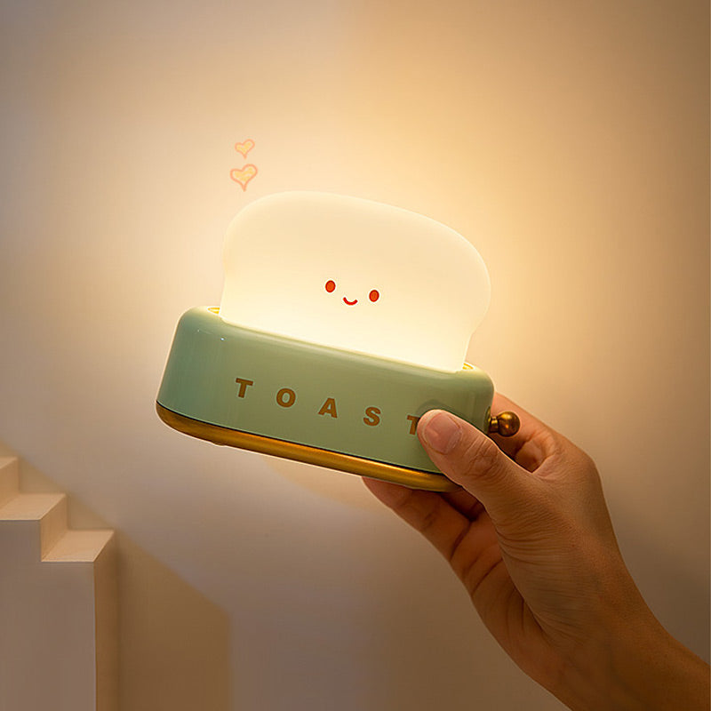 🎁New Year Sale 49% OFF⏳Cute Desk Decor Toaster Night Lamp