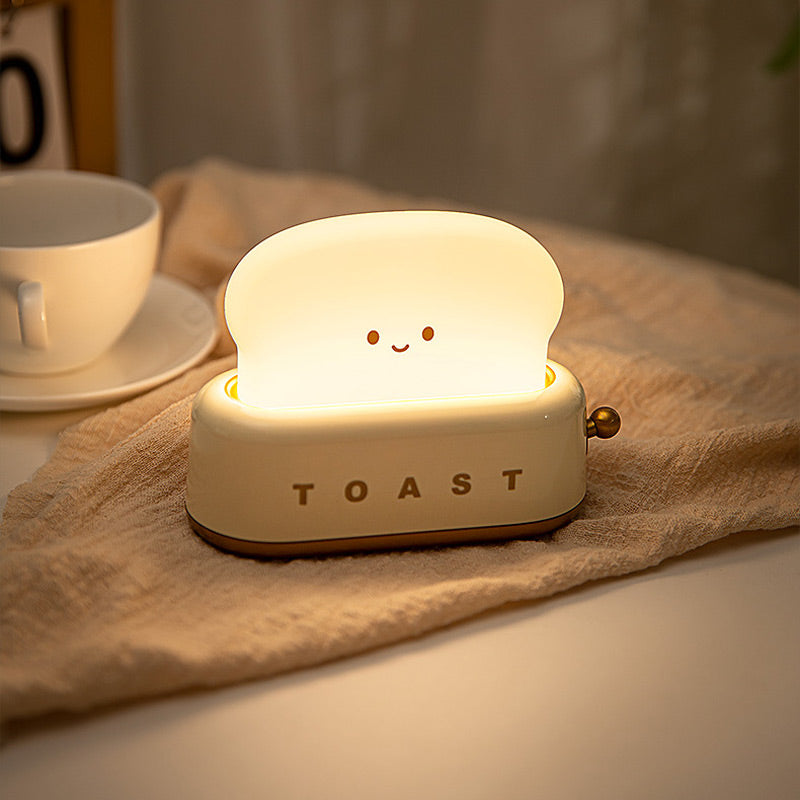 🎁New Year Sale 49% OFF⏳Cute Desk Decor Toaster Night Lamp